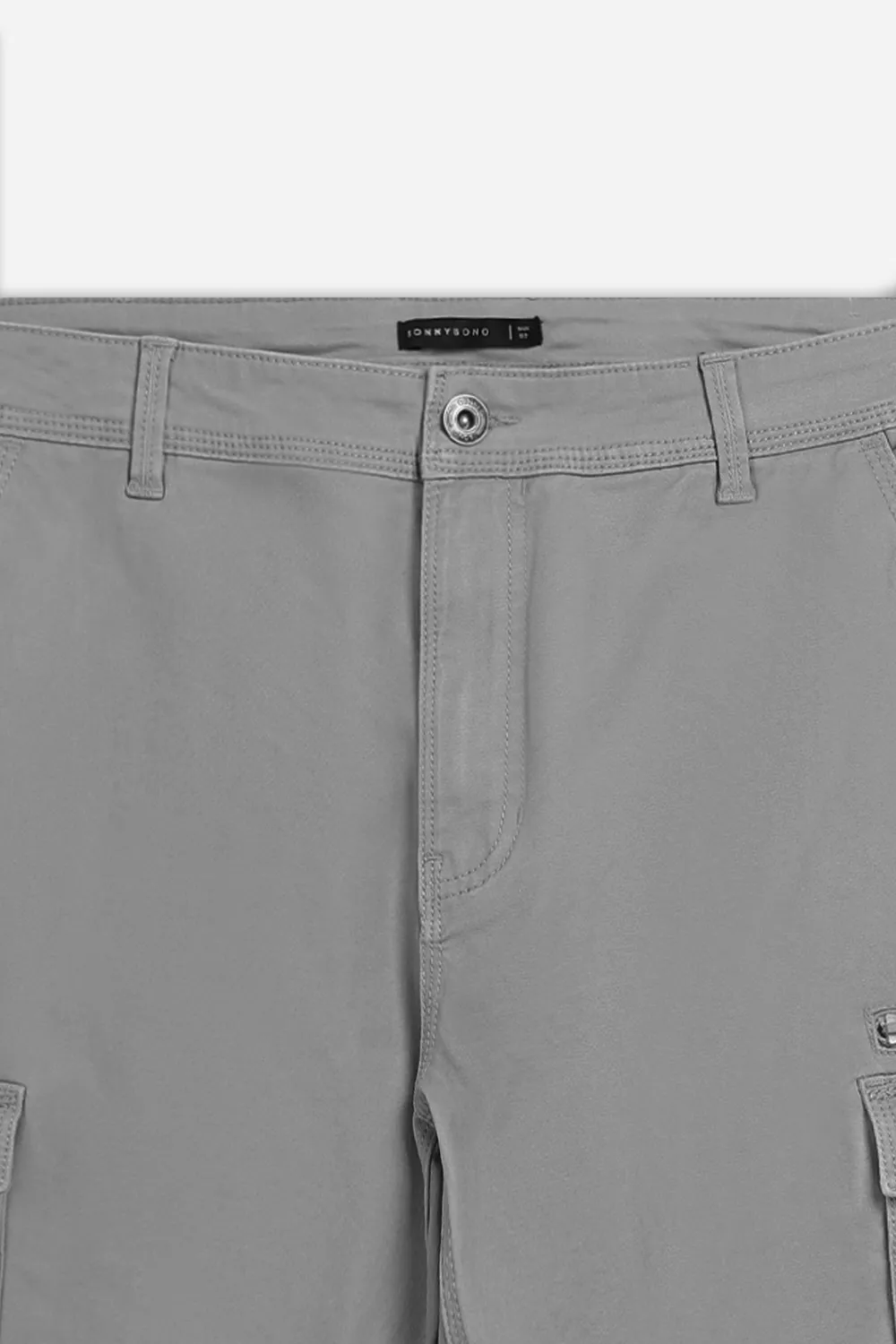 Sonny Bono Basic Cargo Pantalone Grigio Medio