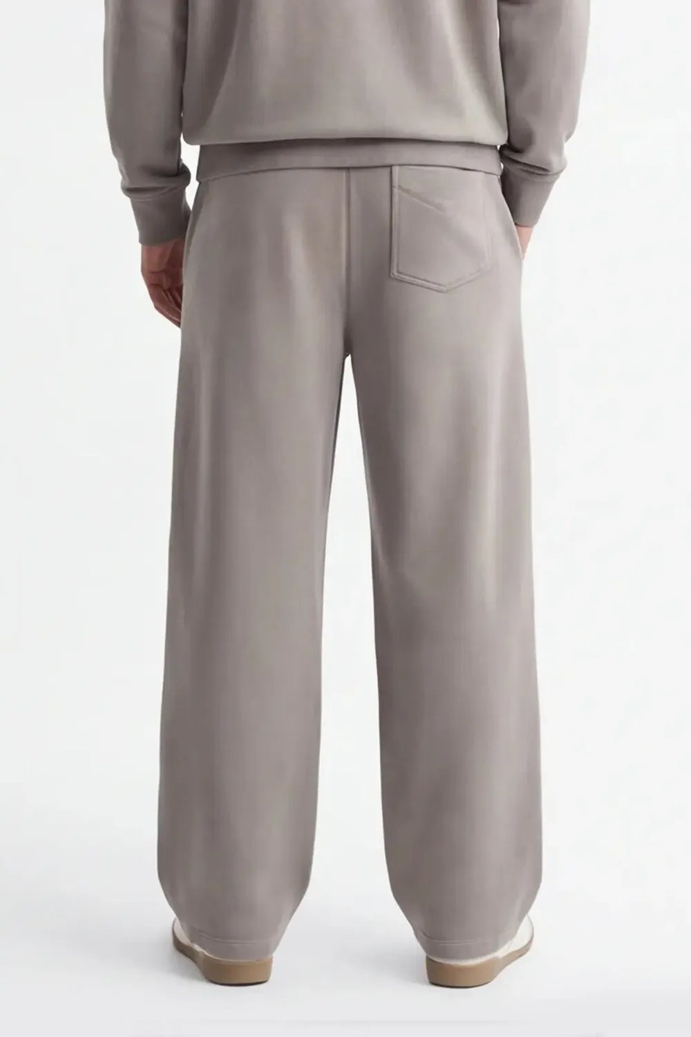 Sonny Bono OF 07013P4 pantalone jogger tortora over fit