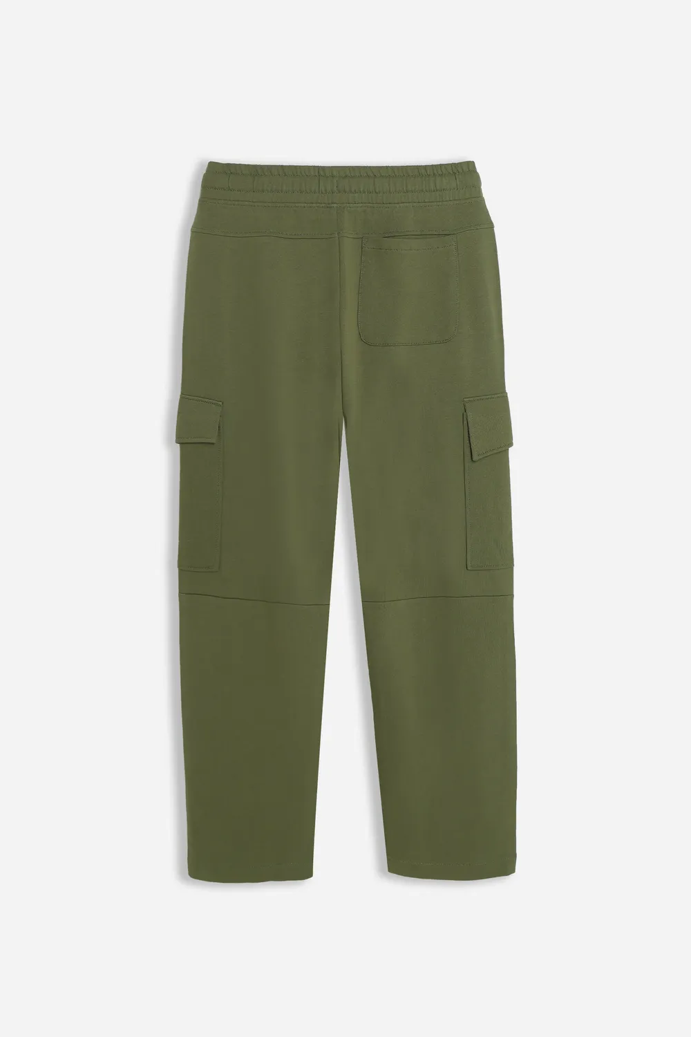 Sonny Bono pantalone jogger felpa verde militare coulisse
