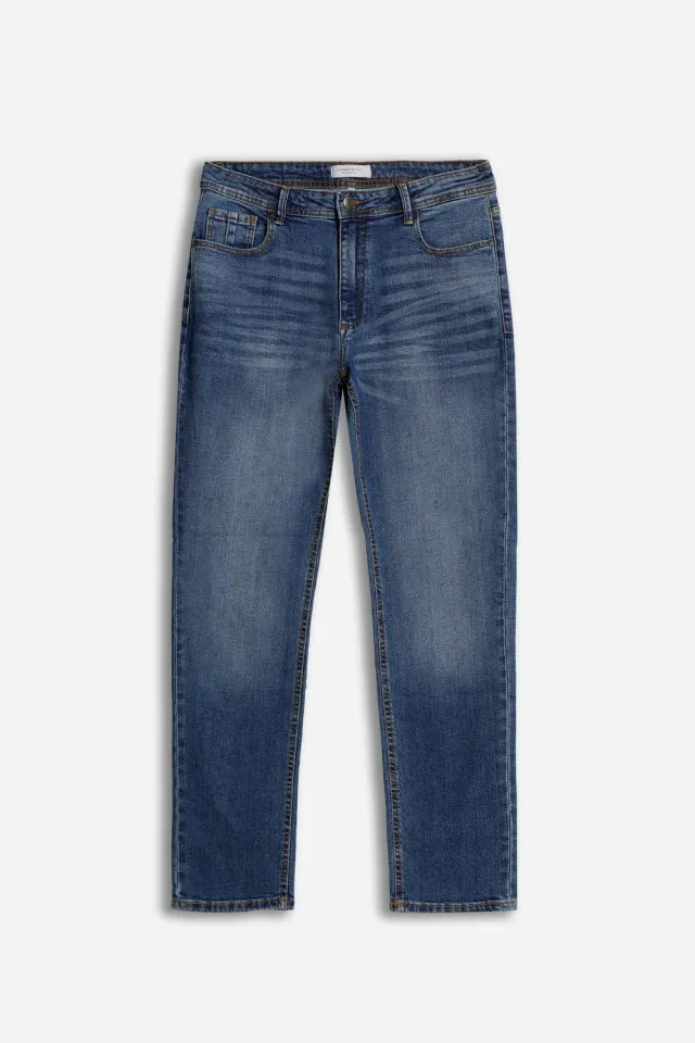 Sonny Bono Jeans 5 Tasche Regular Bleu Elasticizzato