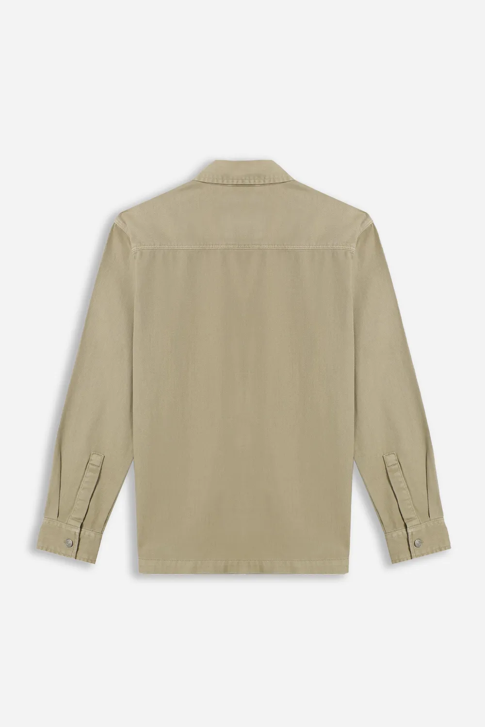Sonny Bono Overshirt Cotone Beige Giacca Mezza Stagione