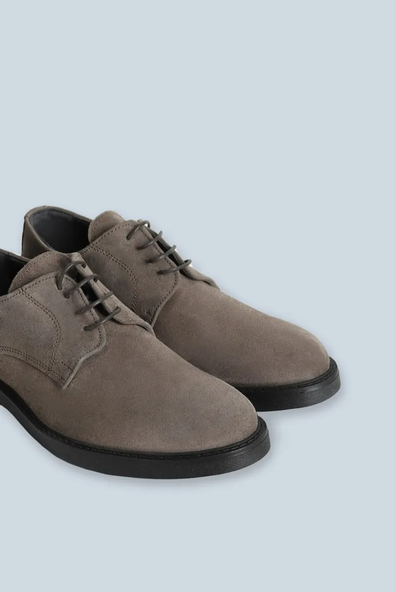 Sonny Bono Scarpa Camoscio con Lacci Beige