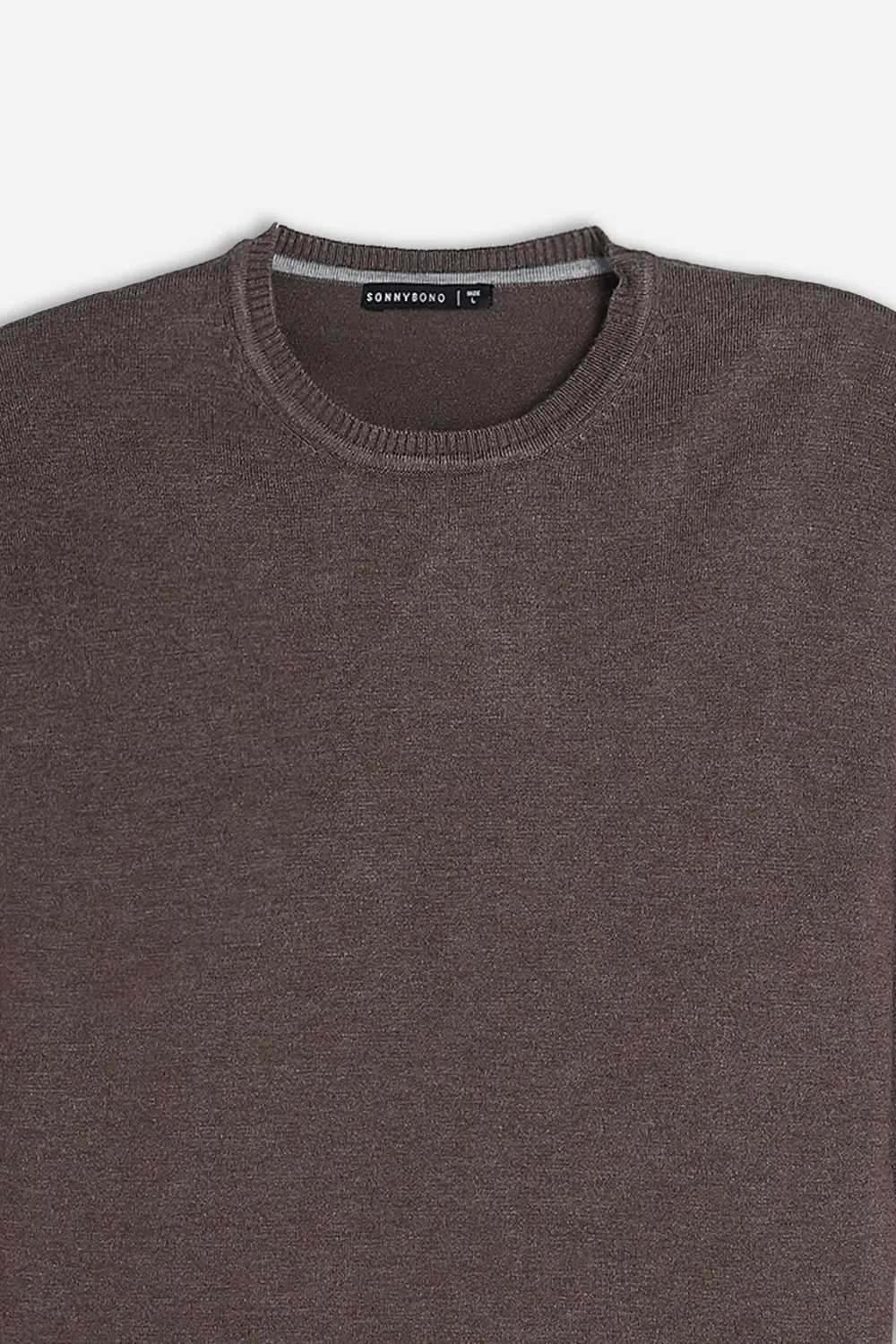 Sonny Bono Basic ZK 06100MG 326 Maglia Girocollo Tortora