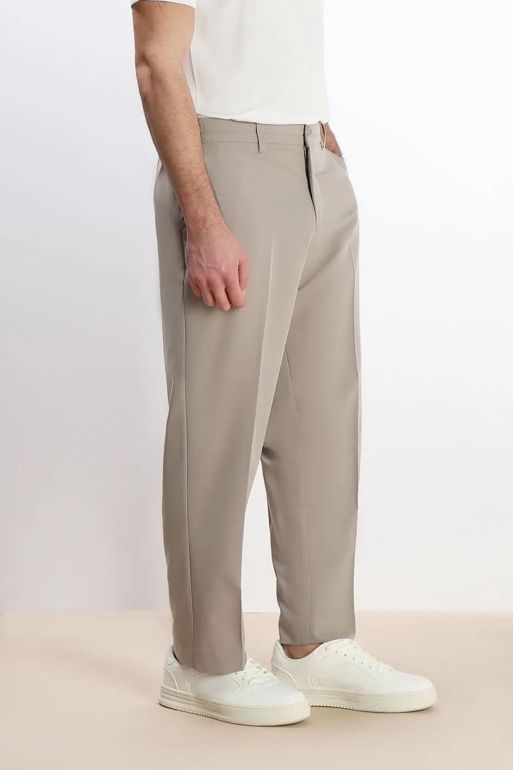 Sonny Bono Morbido Pantalone Jogger Sabbia Casual