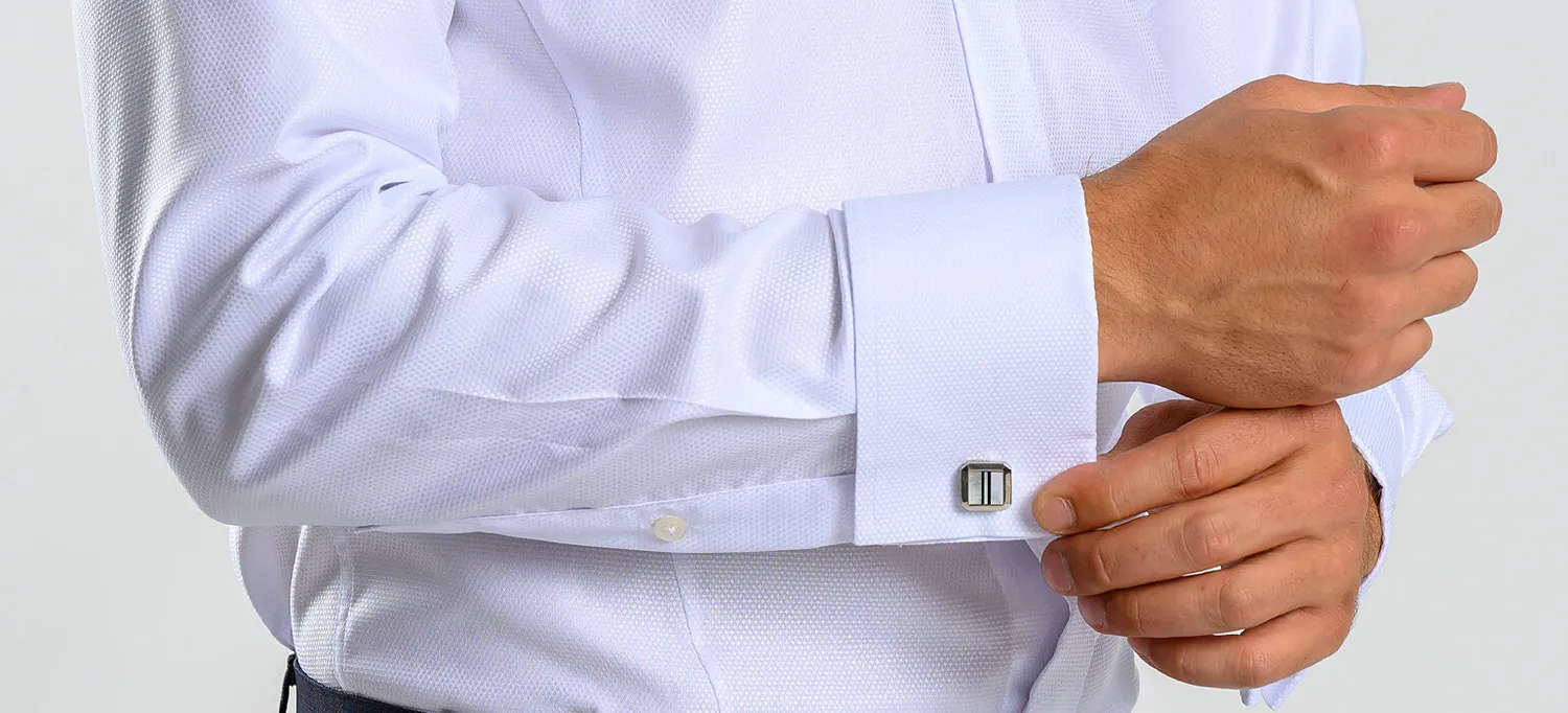 Alain Delon White Extra Slim camicia bianca cerimonia
