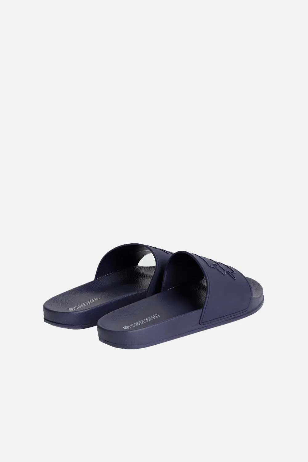 Sonny Bono ciabatta bleu logo 3D estiva