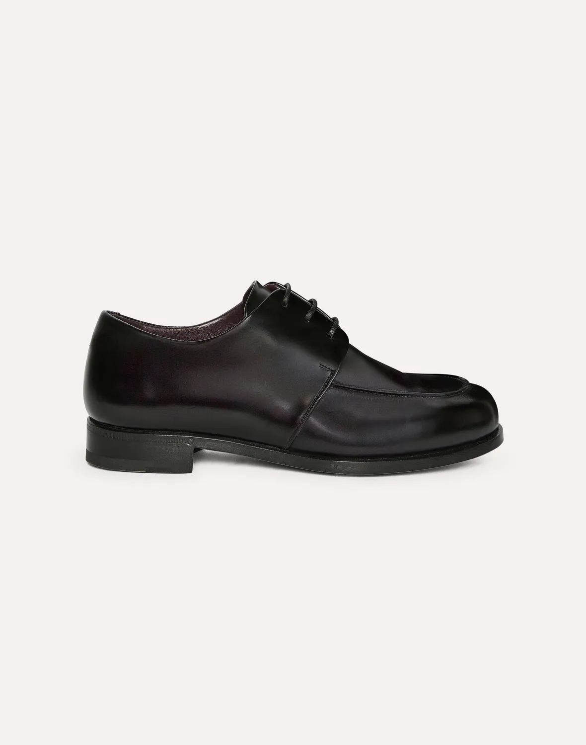 Lardini derby nero pelle toro 3 occhielli