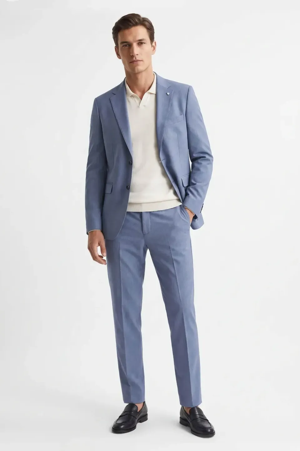 Sonny Bono T7 07706PA Pantalone da Abito Polvere