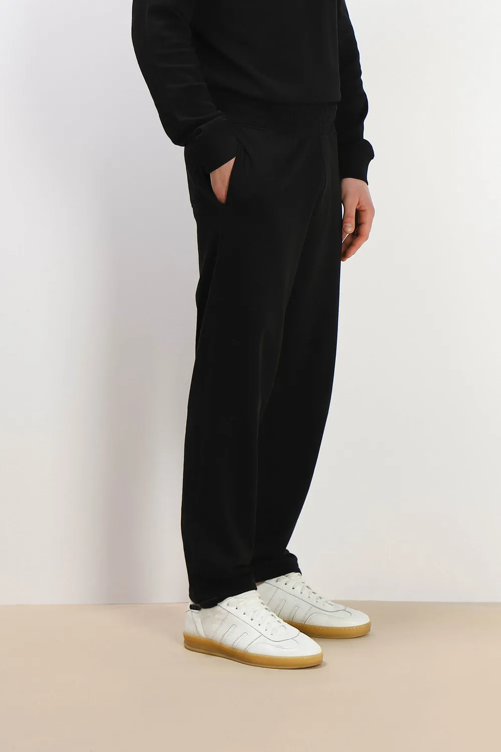 Sonny Bono pantalone felpa coulisse fondo nero traspirante