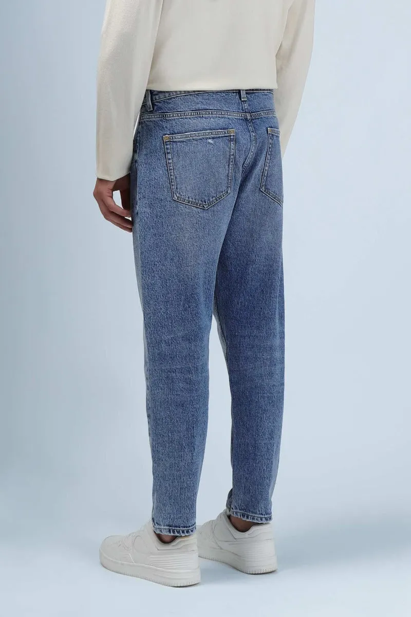 Sonny Bono Jeans Carrot Fit Denim Uomo