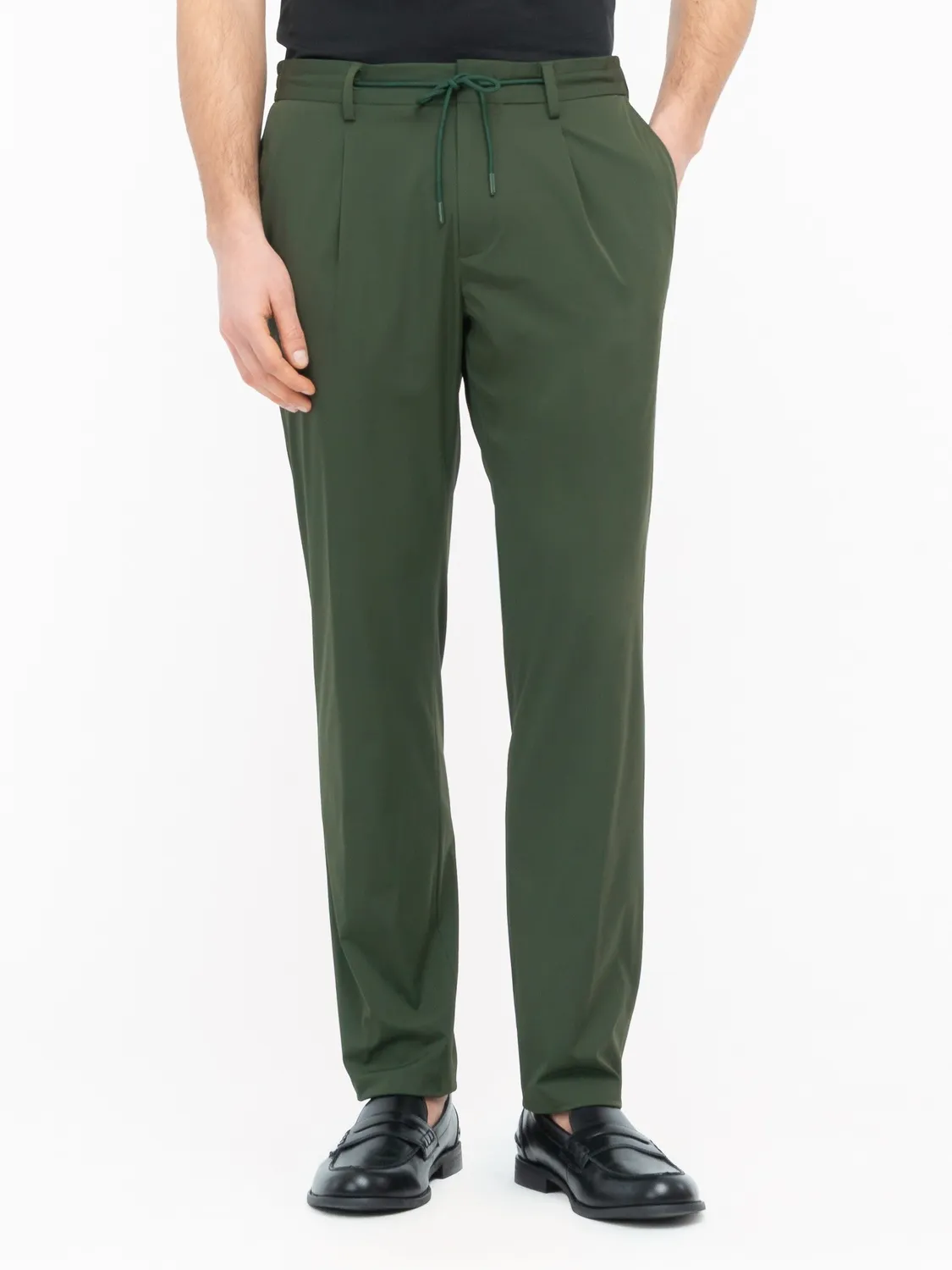 Paoloni Pantalone jogging tecnico verde