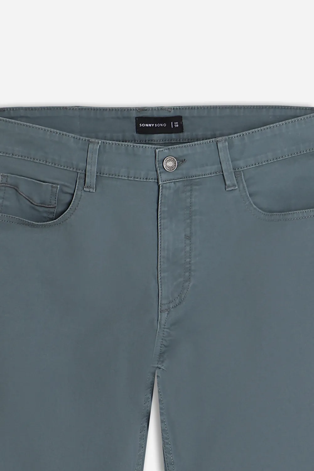 Sonny Bono 5 Tasche pantalone verde bosco gabardina