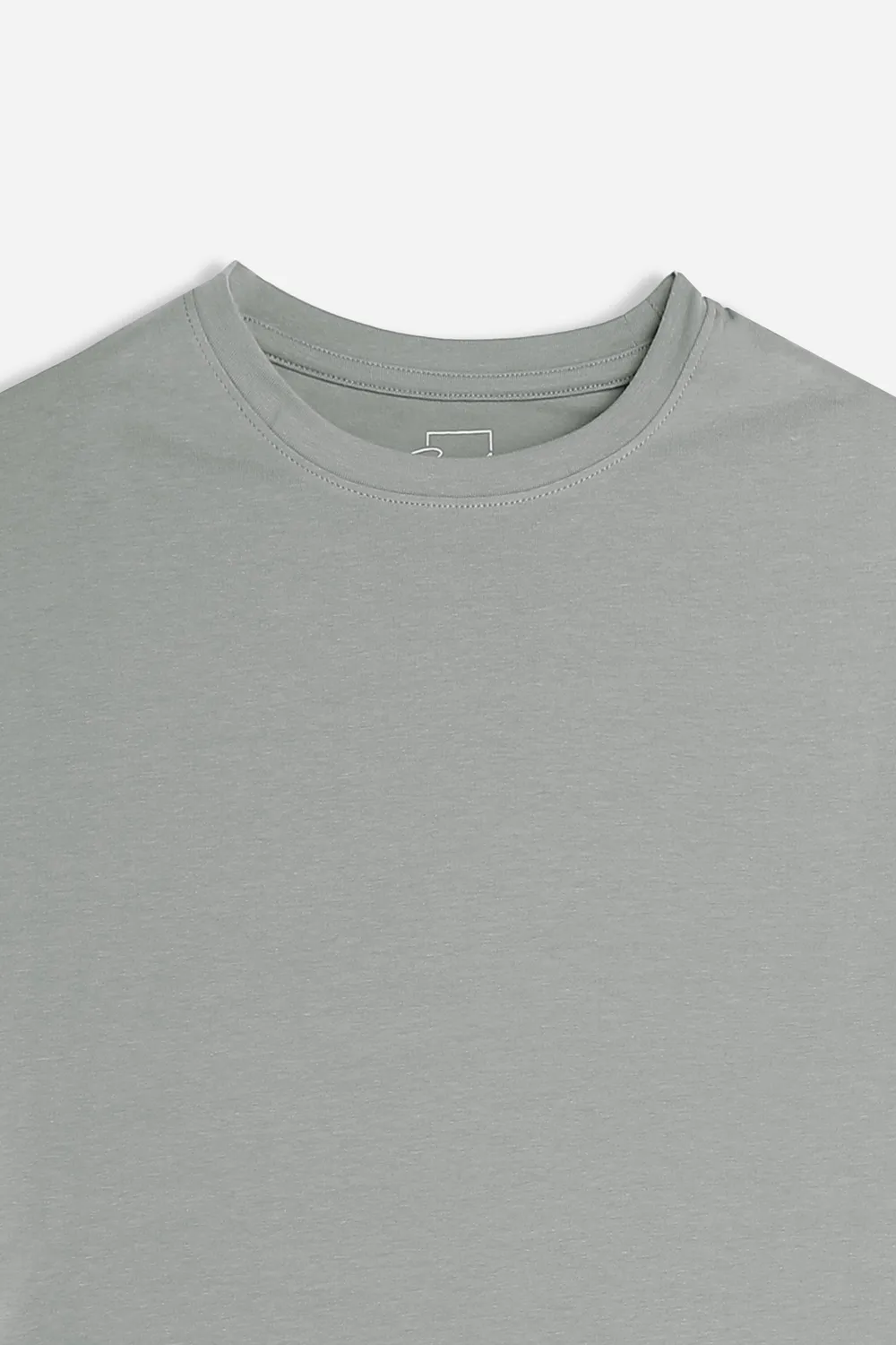 Sonny Bono T-Shirt Girocollo Basic Stretch Grigio Scuro