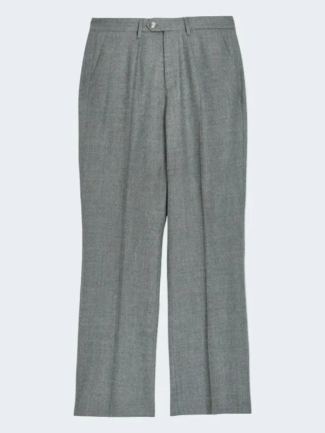 Sand Shetland Light Dori High pantaloni grigi