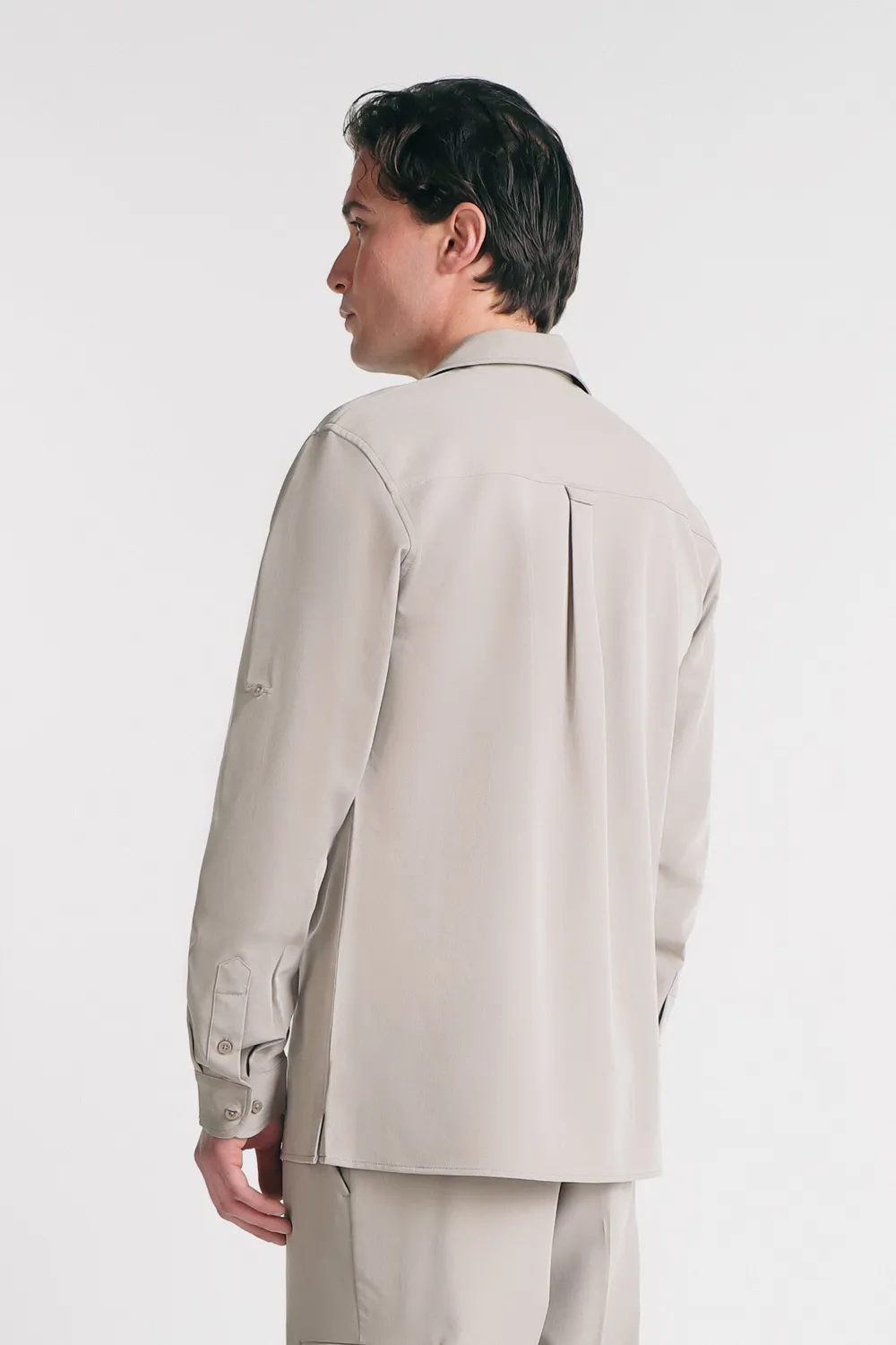 Sonny Bono Giubbotto Overshirt Sabbia Mezza Stagione