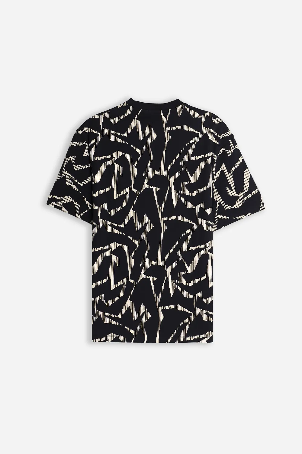 Sonny Bono Girocollo Fantasia T-Shirt Moro Cotone