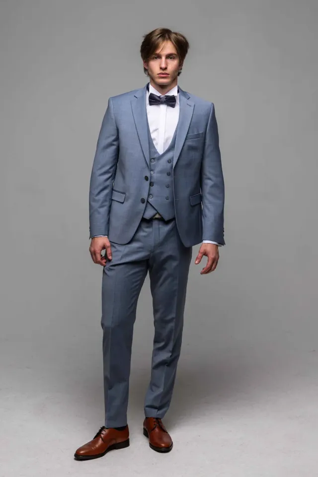 Alain Delon gilet da abito elegante tre pezzi