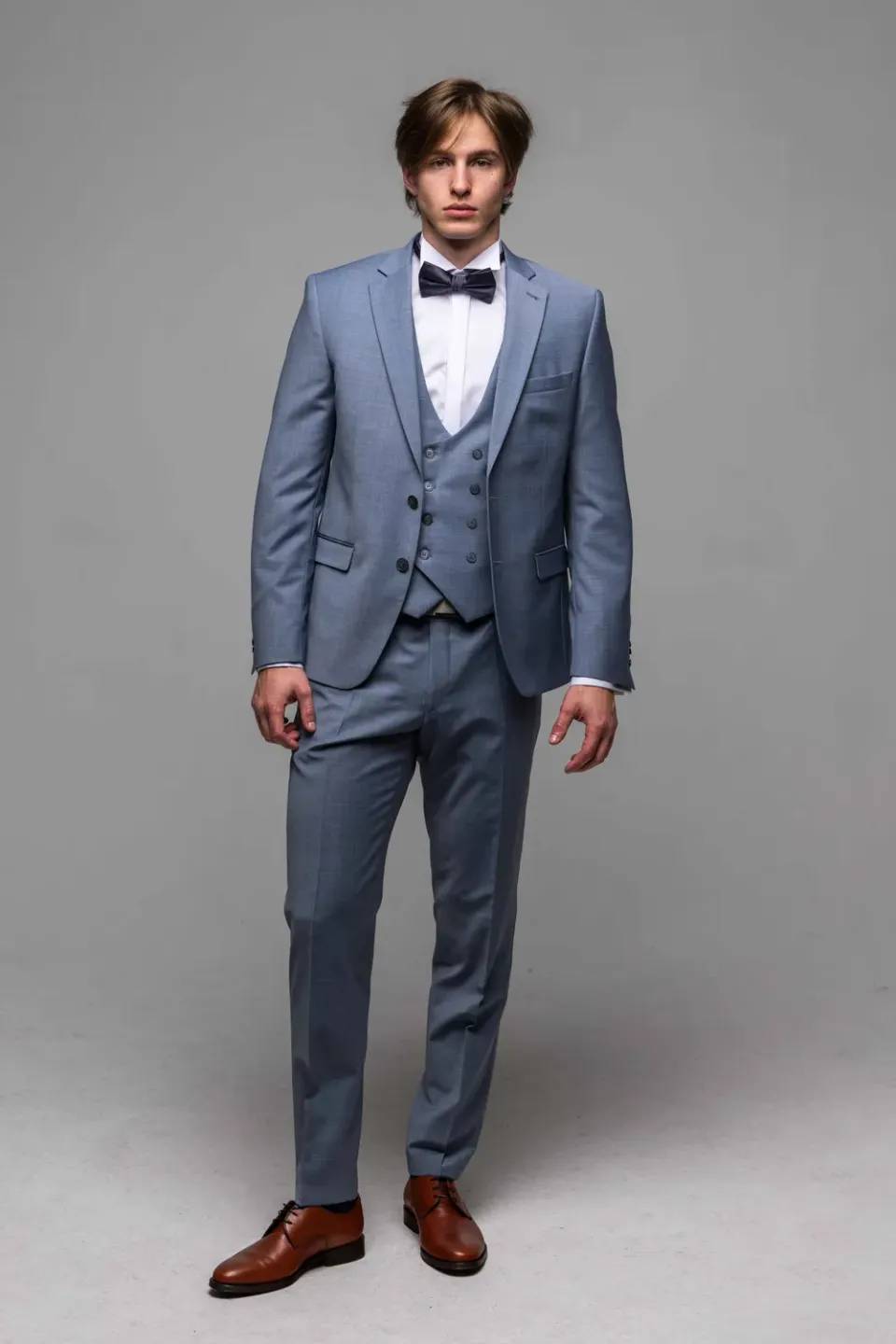 Alain Delon gilet da abito elegante tre pezzi