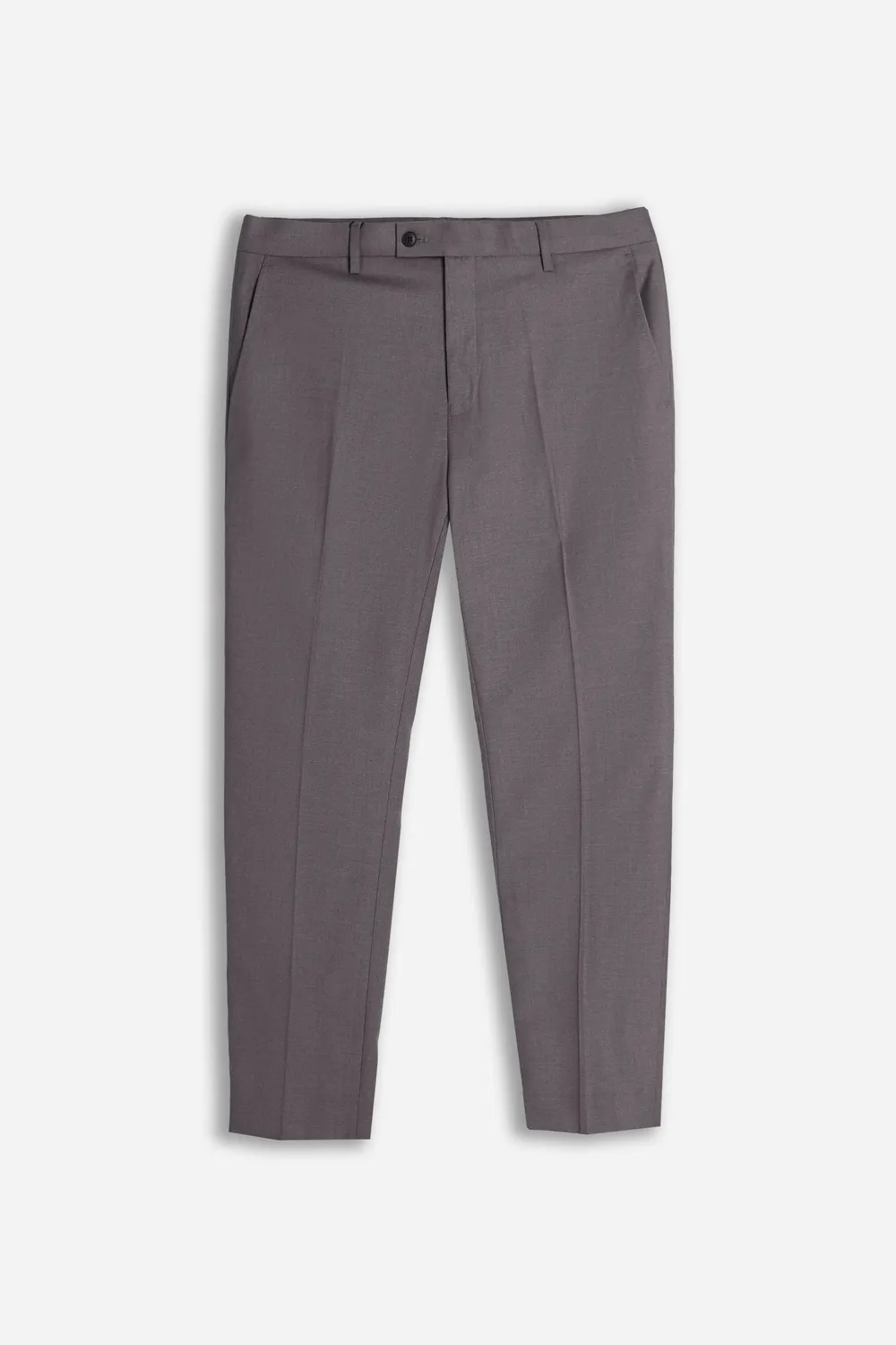 Sonny Bono pantalone da abito tortora elasticizzato