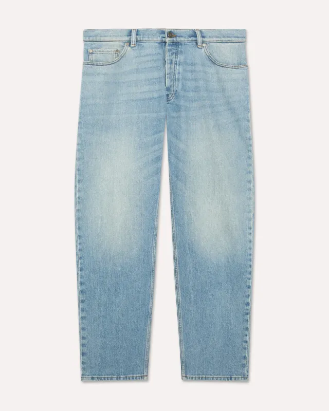 Lardini Jeans Blu Comfort Fit in Denim Stretch