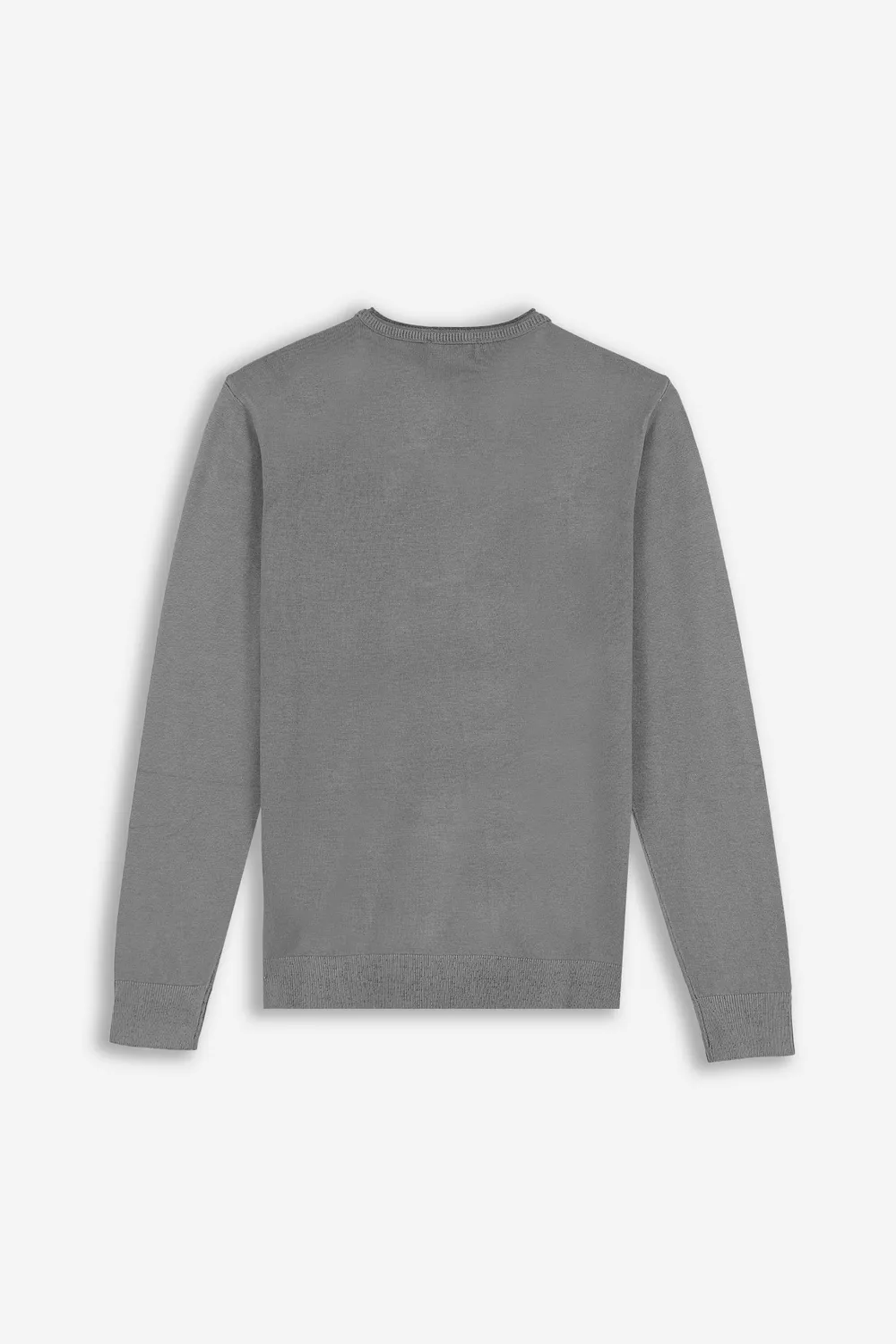 Sonny Bono maglia girocollo grigio medio manica lunga