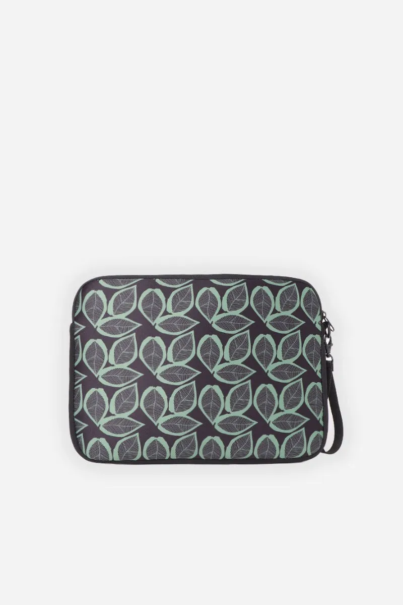 Sonny Bono Pochette Grande Stampa Borsa Salvia