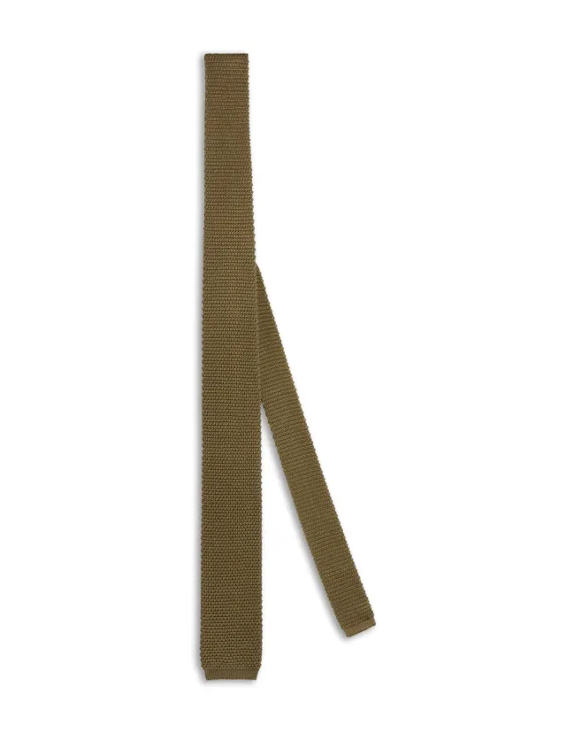 Caruso Norma cravatta maglia seta beige M