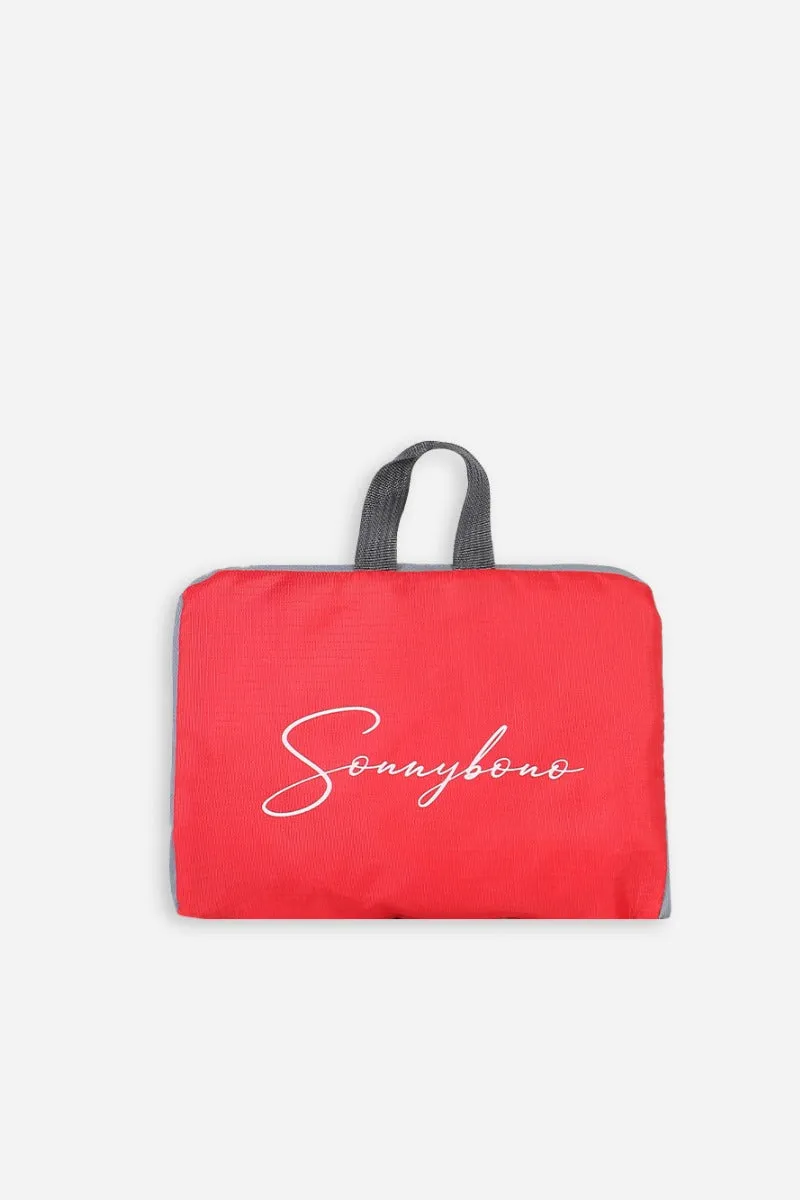 Sonny Bono Richiudibile zaino rosso leggero
