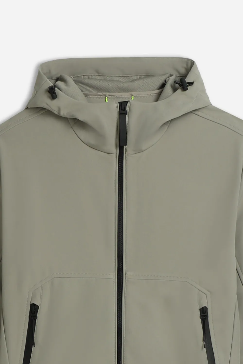 Sonny Bono Giubbotto Softshell Verde Militare Leggero