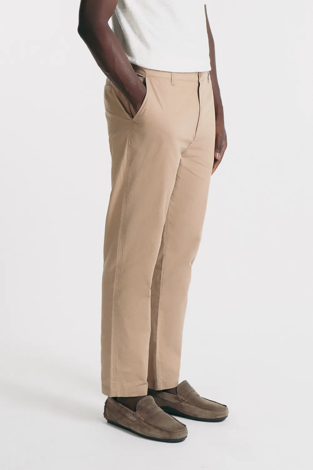 Sonny Bono Basic chinos pantaloni biscotto 100% cotone