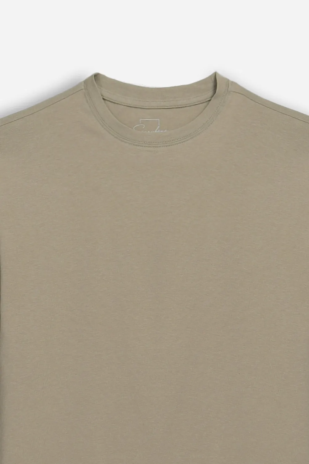 Sonny Bono T-shirt Girocollo Manica Lunga tortora