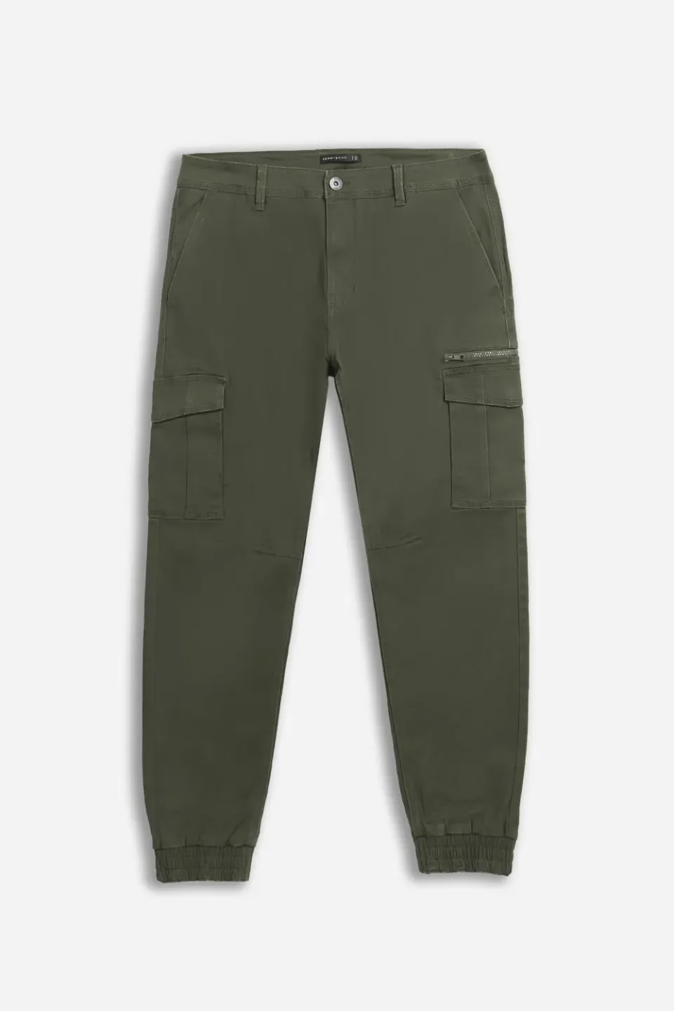 Sonny Bono Basic pantalone cargo verde militare cotone