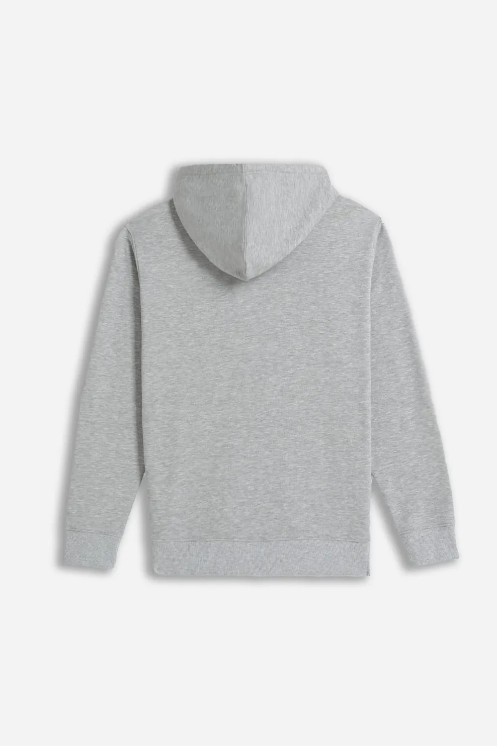 Sonny Bono Felpa Full Zip Cappuccio Basic Grigio Chiaro