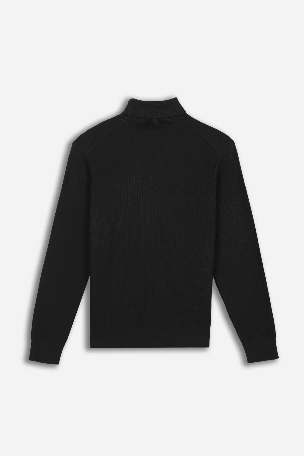 Sonny Bono maglia dolcevita lavorata nero