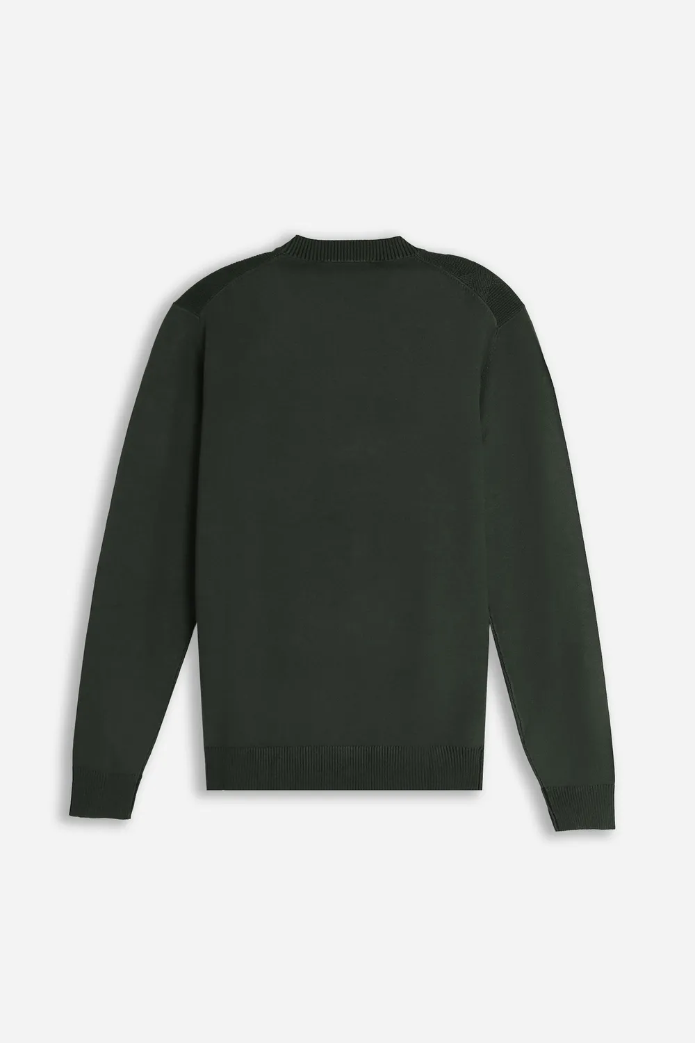 Sonny Bono maglia girocollo strutturata vanisé verde