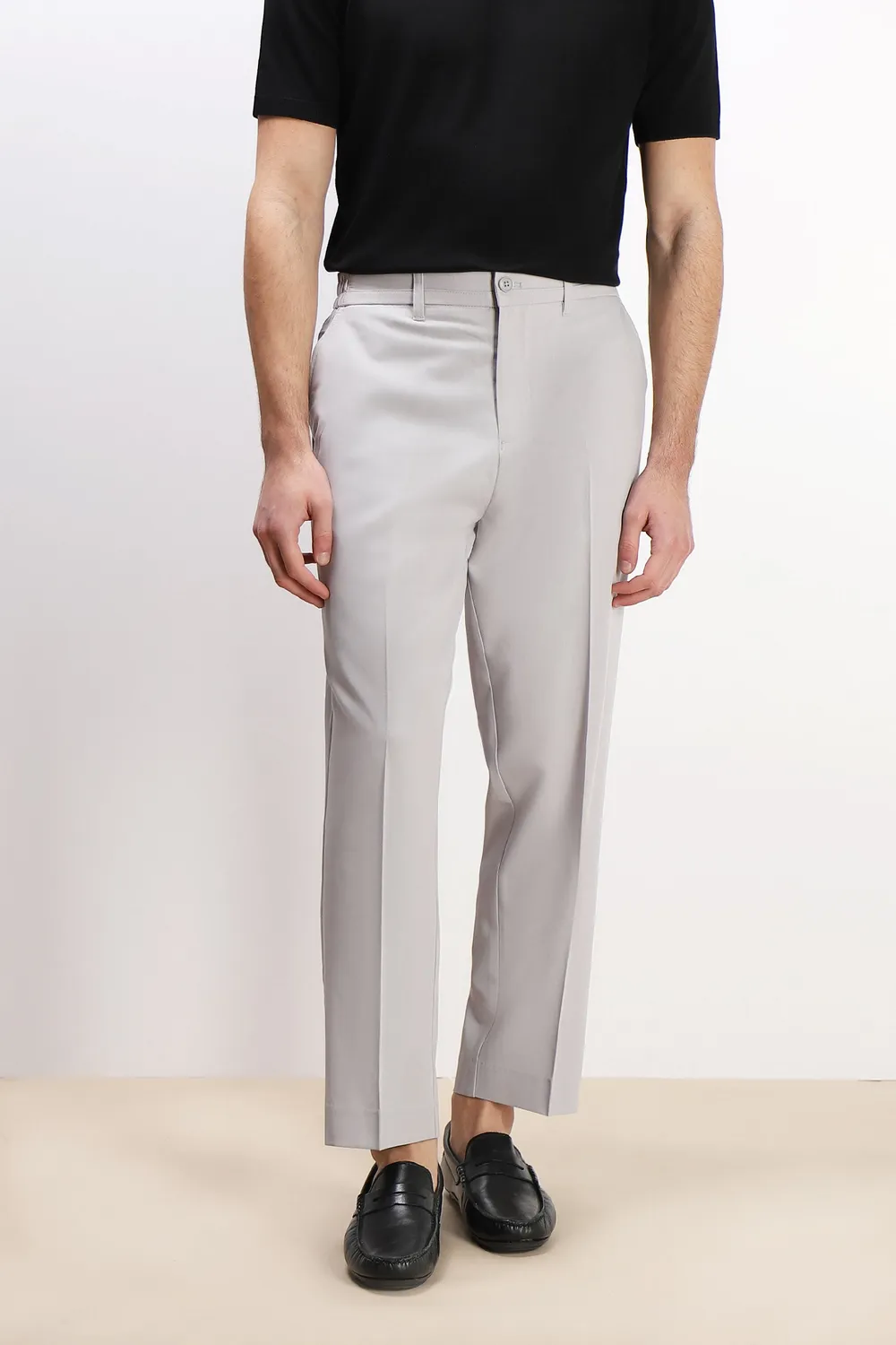 Sonny Bono Pantalone Jogger Morbido Grigio Ghiaccio
