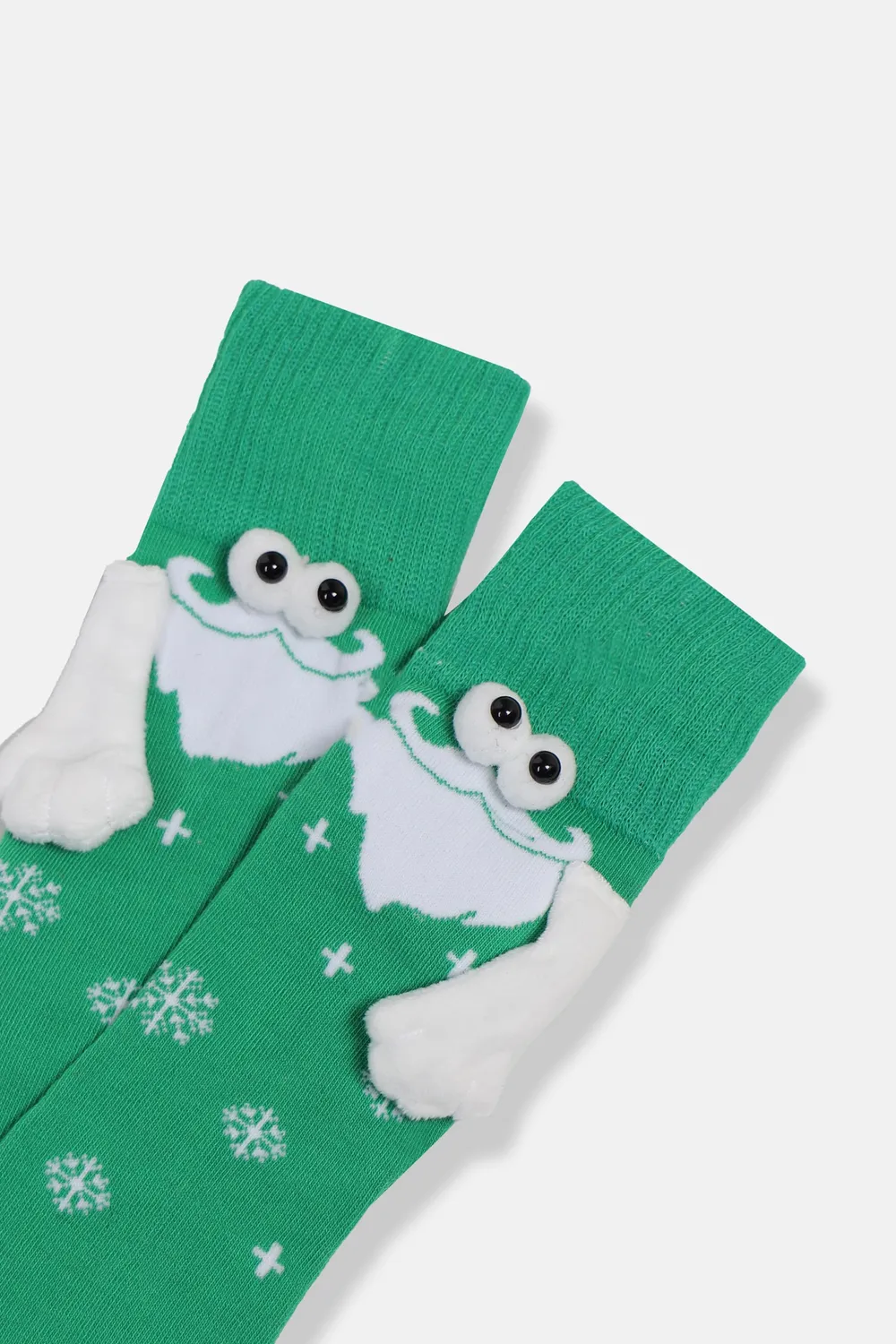 Sonny Bono calzini natalizi verde fantasie Natale