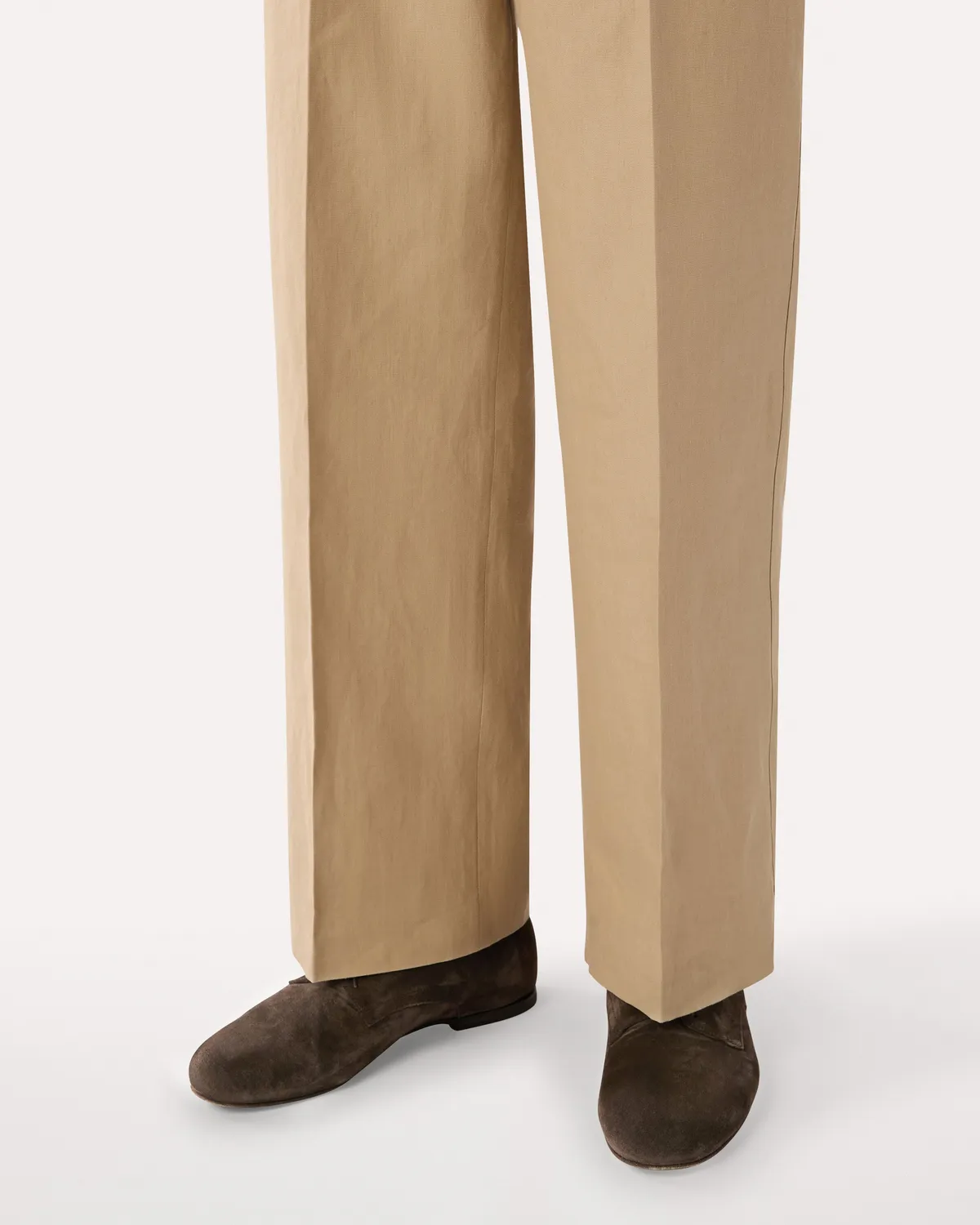 Lardini derby suede marrone pelle vitello
