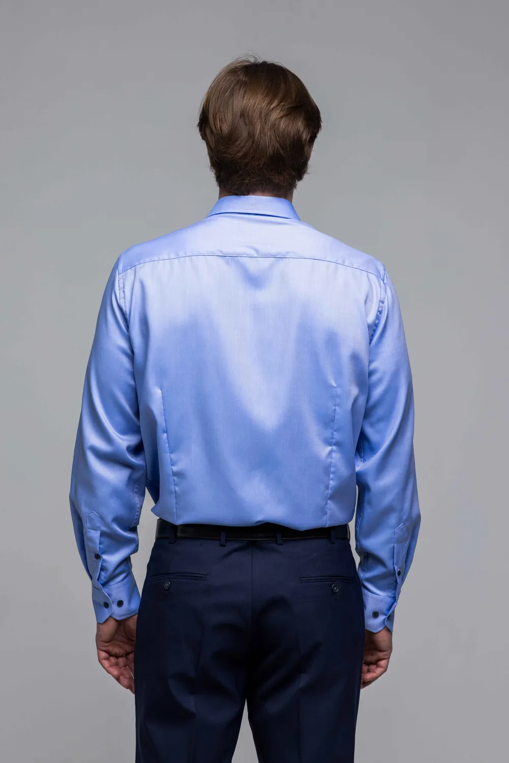 Alain Delon 13448-R-SL camicia uomo business slim
