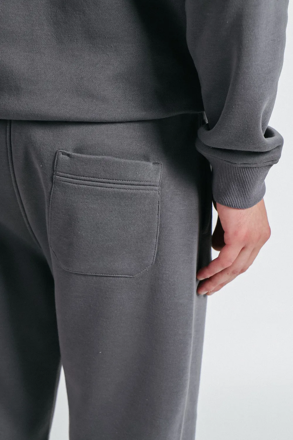 Sonny Bono pantalone jogger grigio scuro felpa