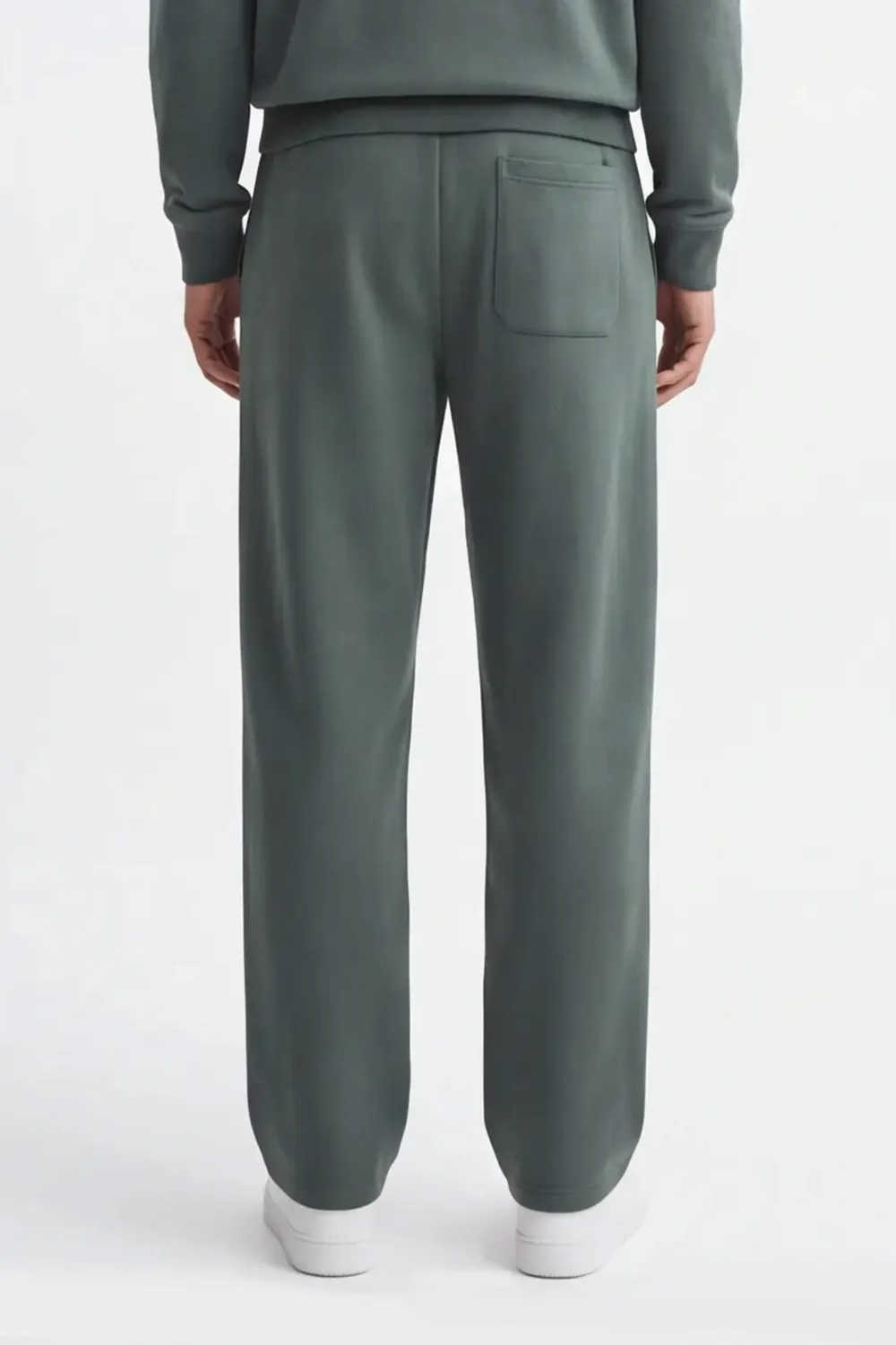 Sonny Bono Over Fit 07013P4 jogger verde bosco felpato