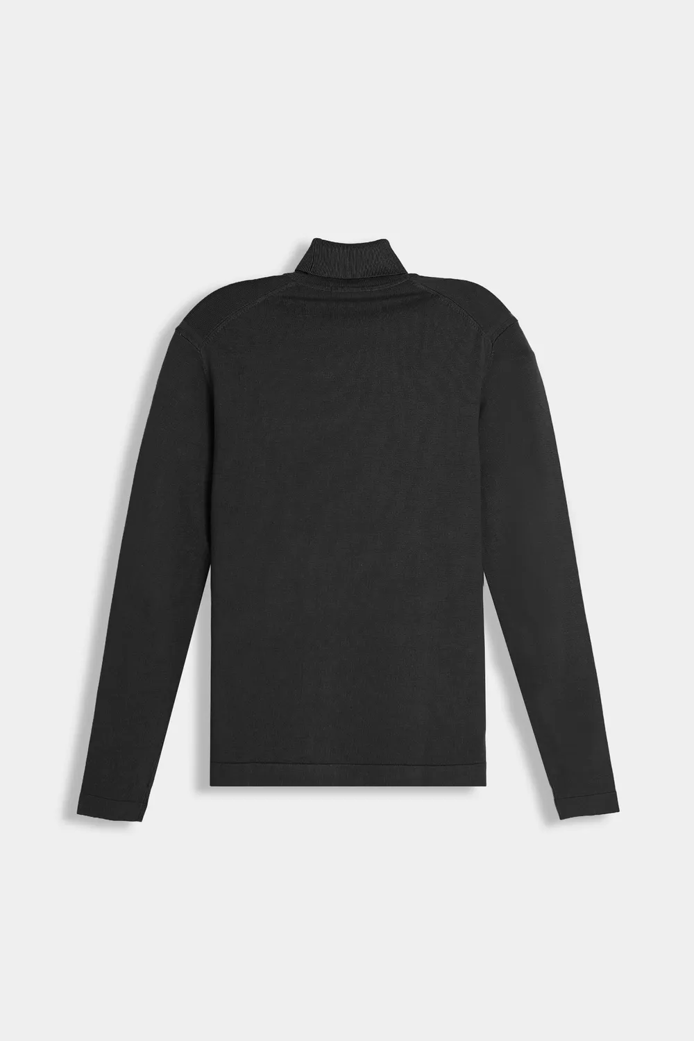 Sonny Bono Maglia Dolcevita Nero Uomo Elasticizzata