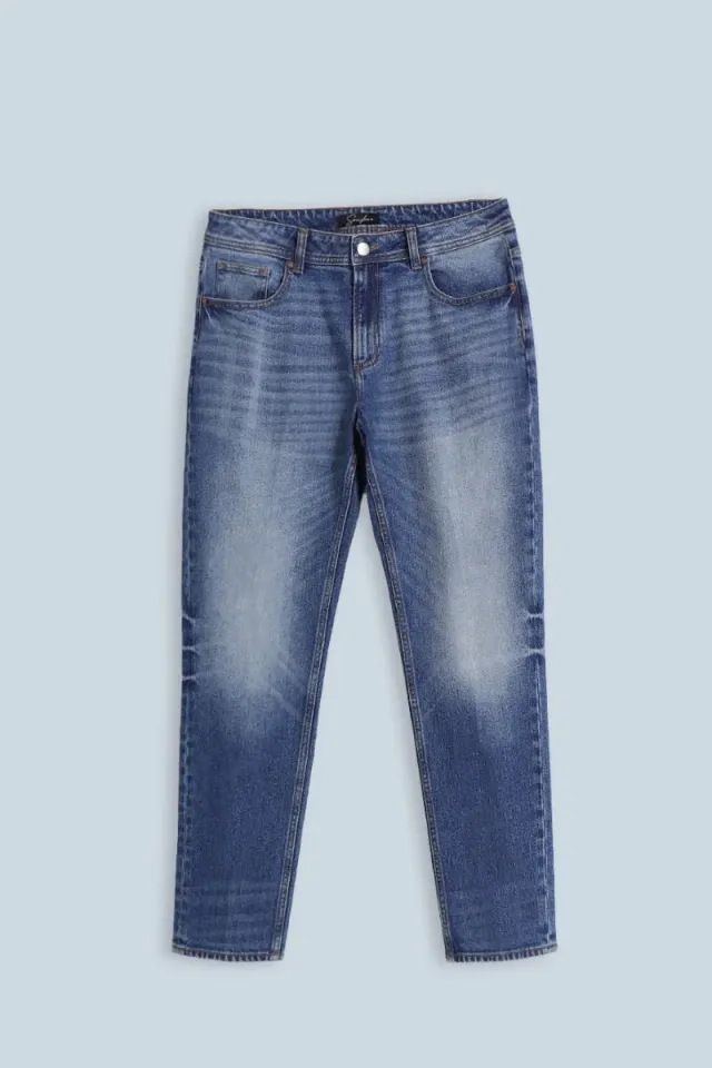 Sonny Bono jeans slim cropped indaco