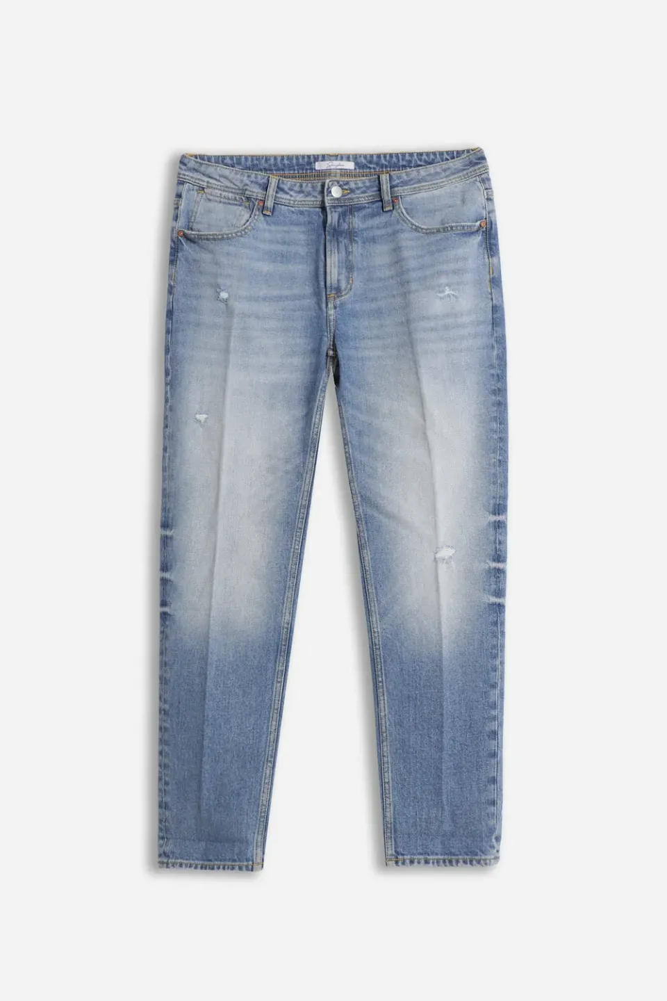 Sonny Bono Slim Cropped Jeans Lavaggio Denim