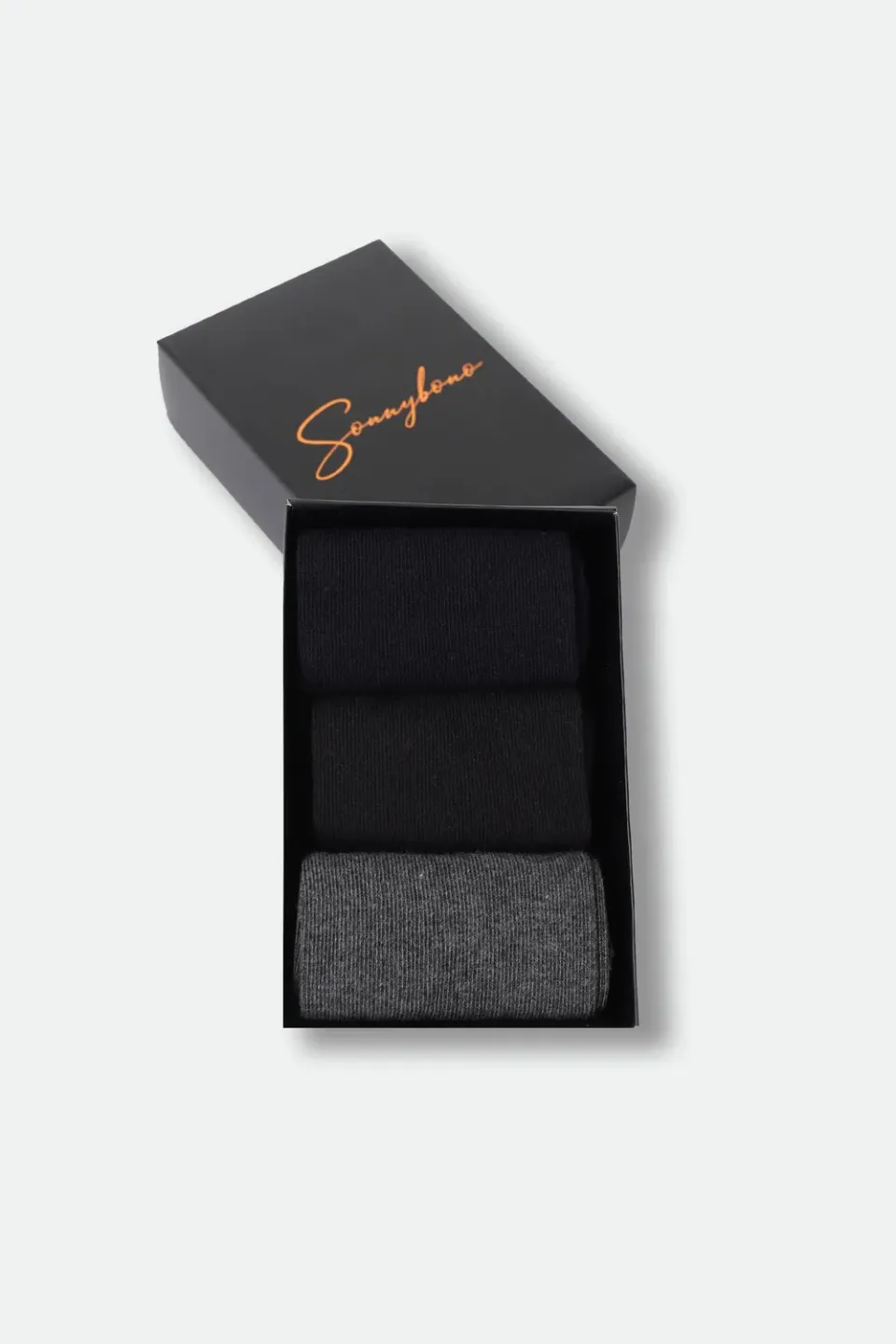 Sonny Bono Scatola Calzini Tinta Unita Cotone