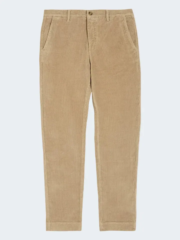 Sand Dolan Slim chino in velluto slim camel