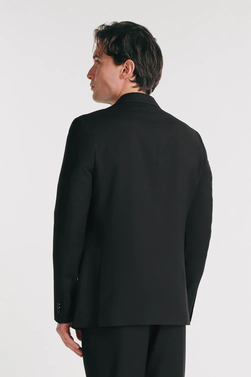 Sonny Bono giacca da abito slim fit nera
