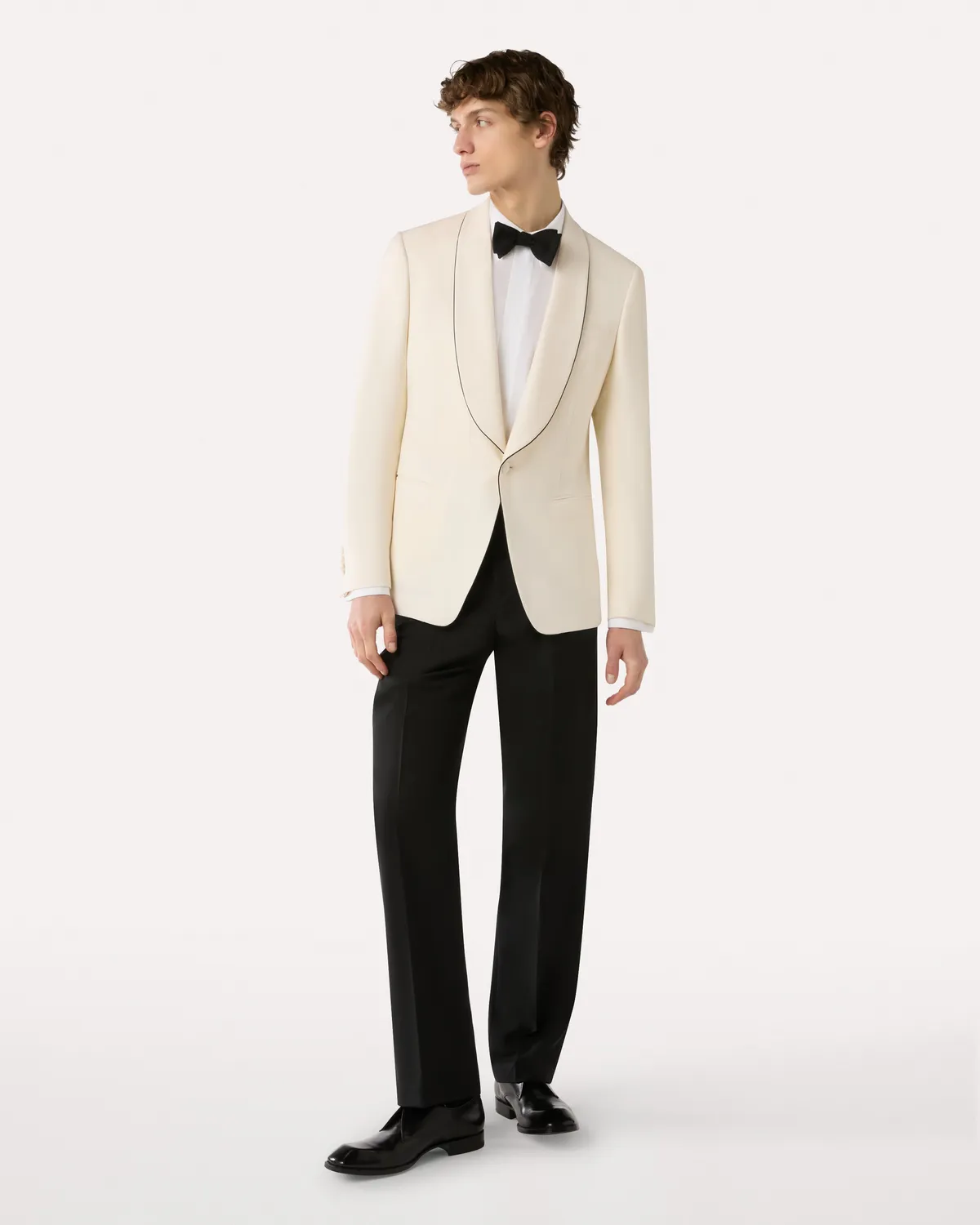 Lardini Soirée Camicia Popeline Cotone Bianca Gemelli