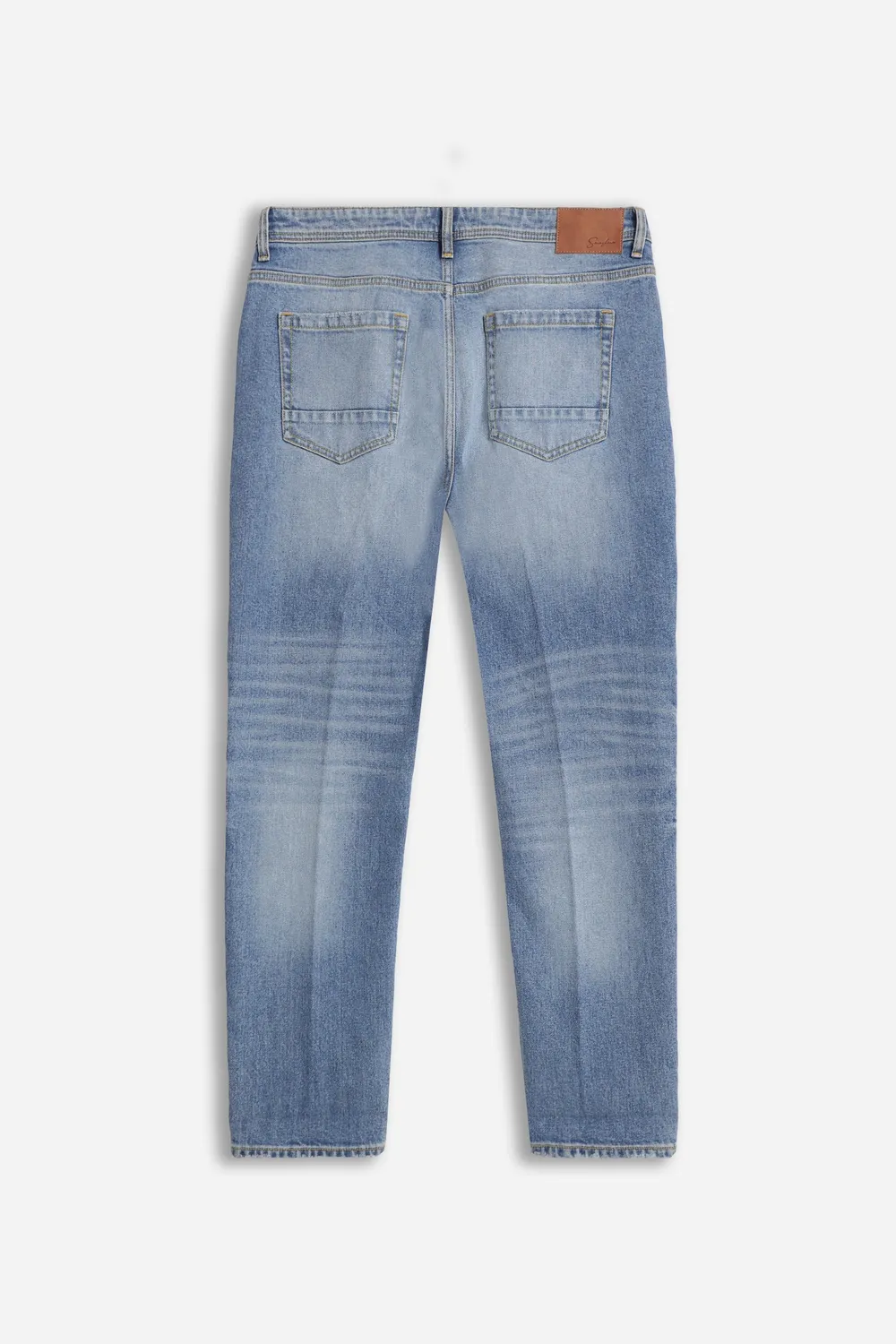 Sonny Bono Slim Cropped Jeans Lavaggio Denim