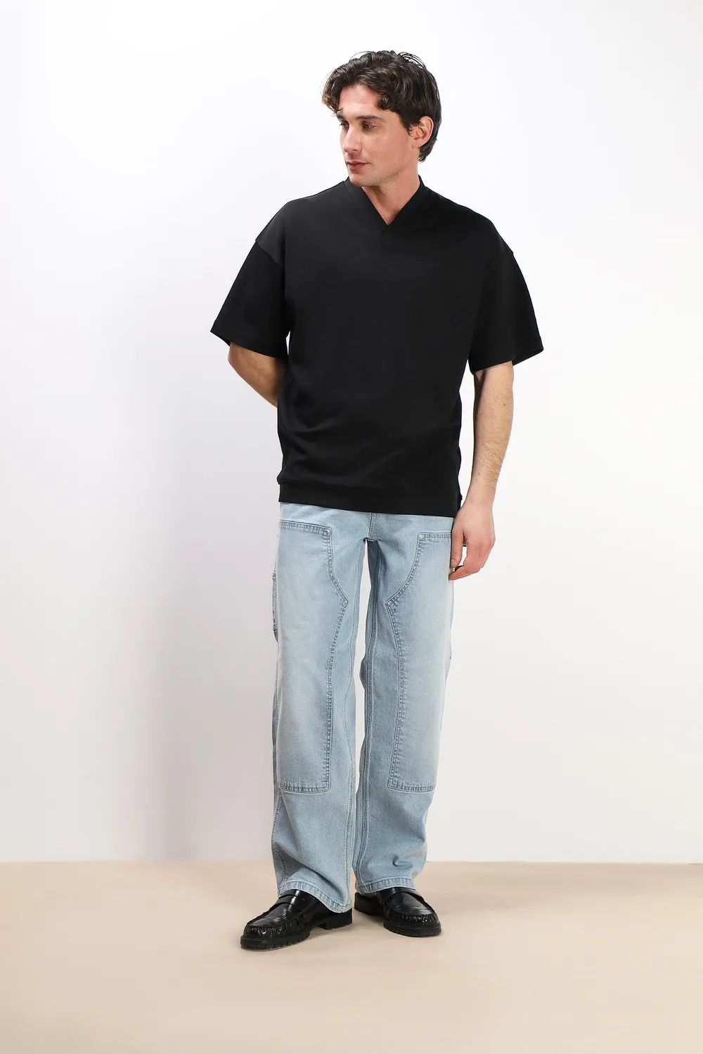 Sonny Bono Denim Worker Pantalone Celeste